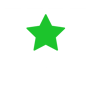 Icône étoile verte scintillant sur un écran d'ordinateur, représentant les interfaces intuitives et conviviales offertes par Neo TMS.