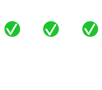 Icône représentant un écran d'ordinateur avec coches vertes, représentant la planification et l’ordonnancement des voyages dans Neo TMS.