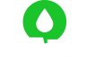 Icône de camion-citerne avec symbole de goutte verte représentant la livraison de carburant et l’optimisation des opérations TMS pour augmenter le profit par mile.